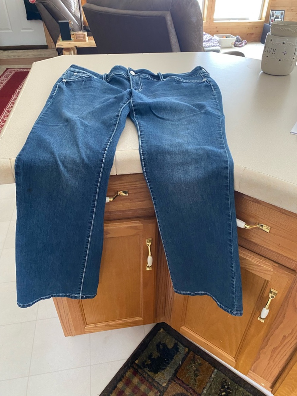 Apt. 9 Women’s Blue Bootcut Jeans
